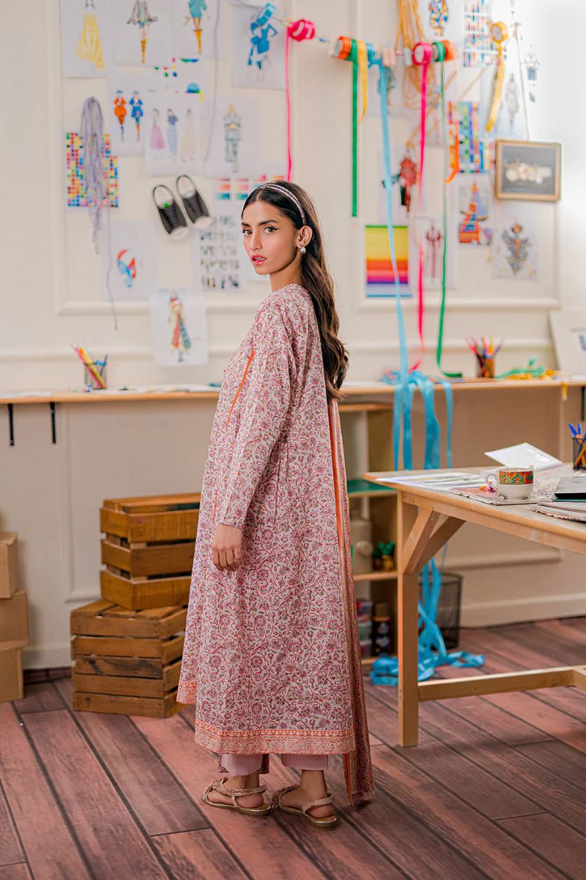 Nishat Digital Printed Lawn 3PC