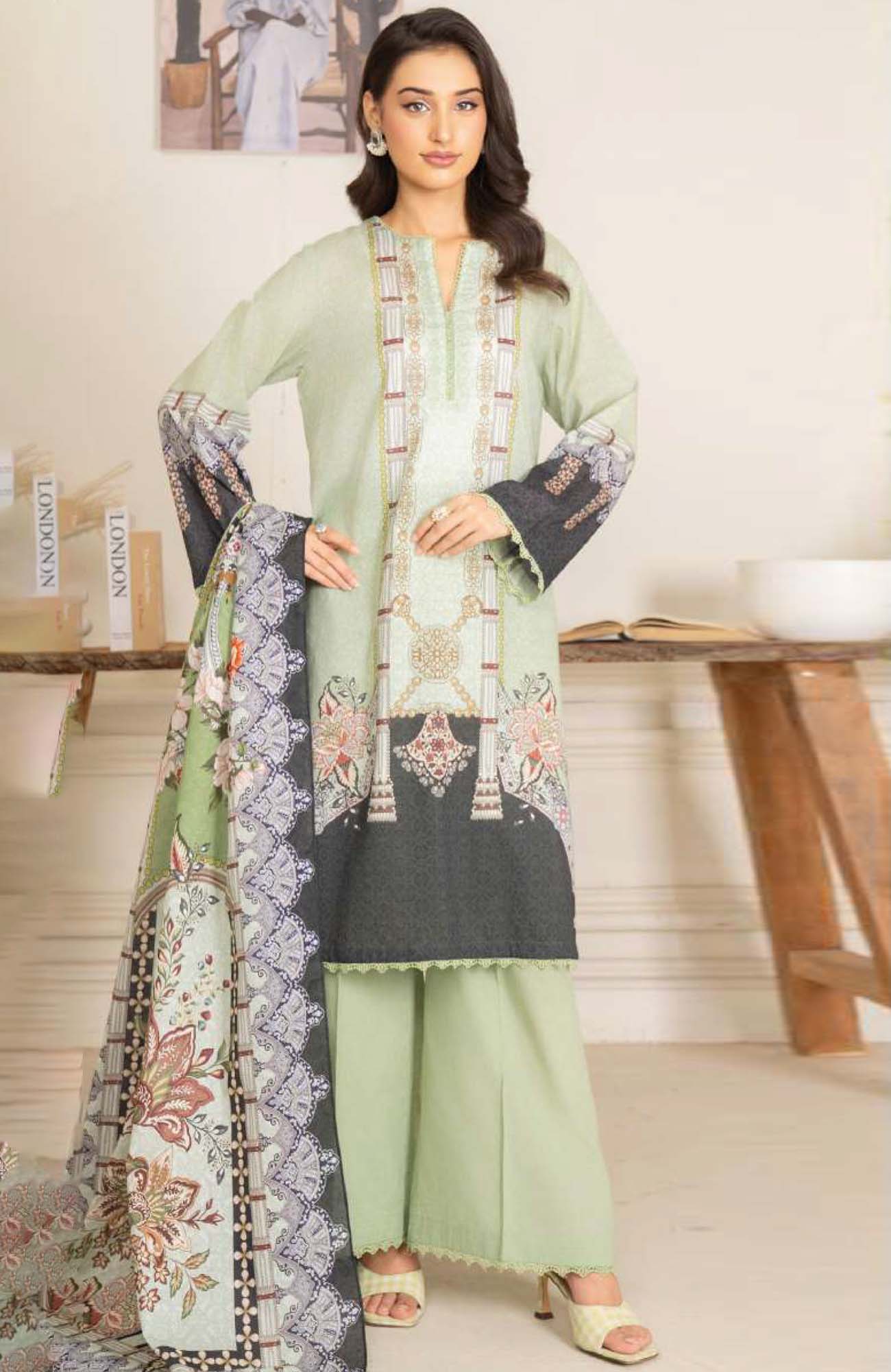 Sule By Zara Shahjahan Digital Printed Lawn 3PC