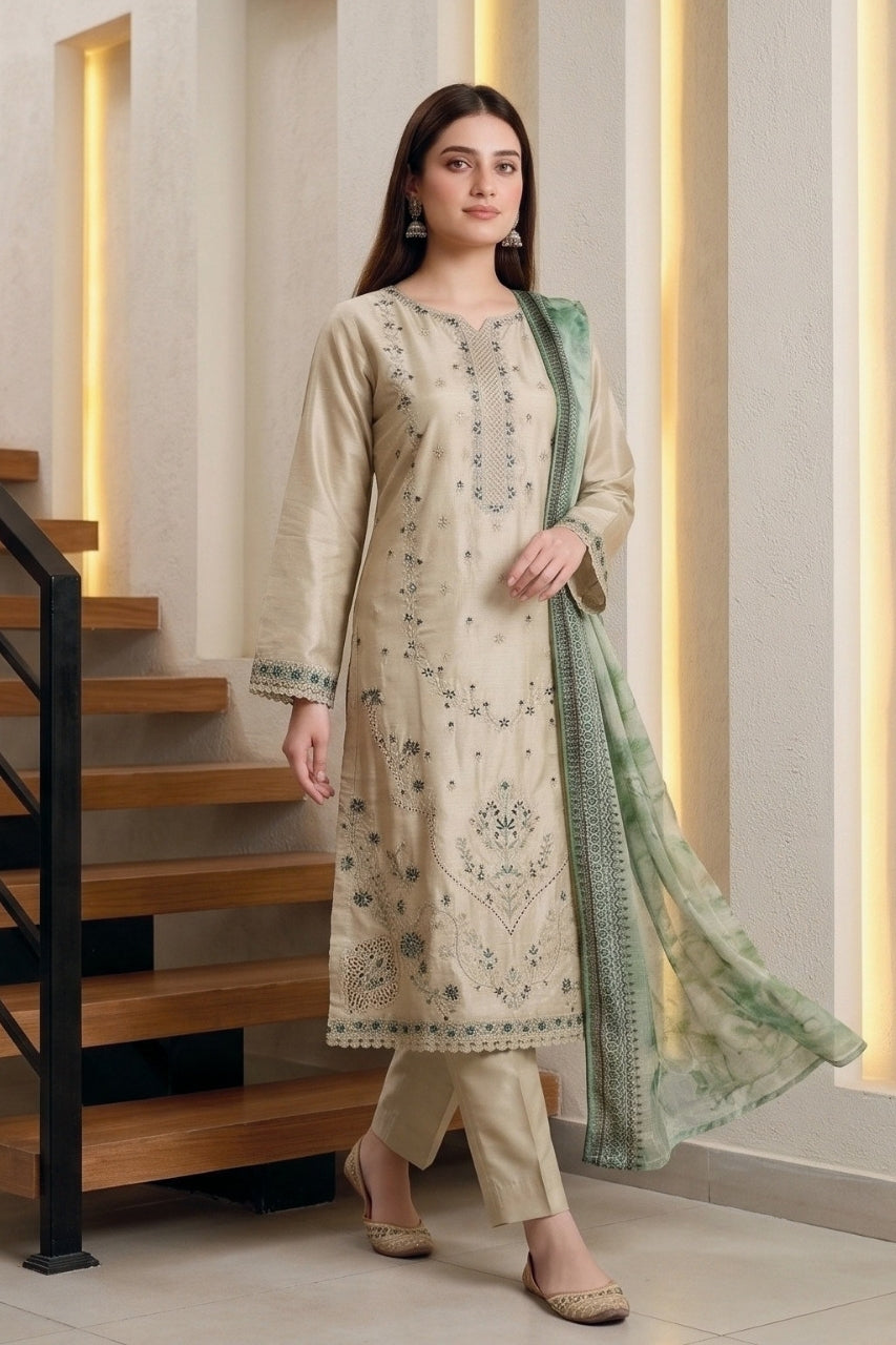 Serosia By Tawakkal  Viscose Grip 3PC