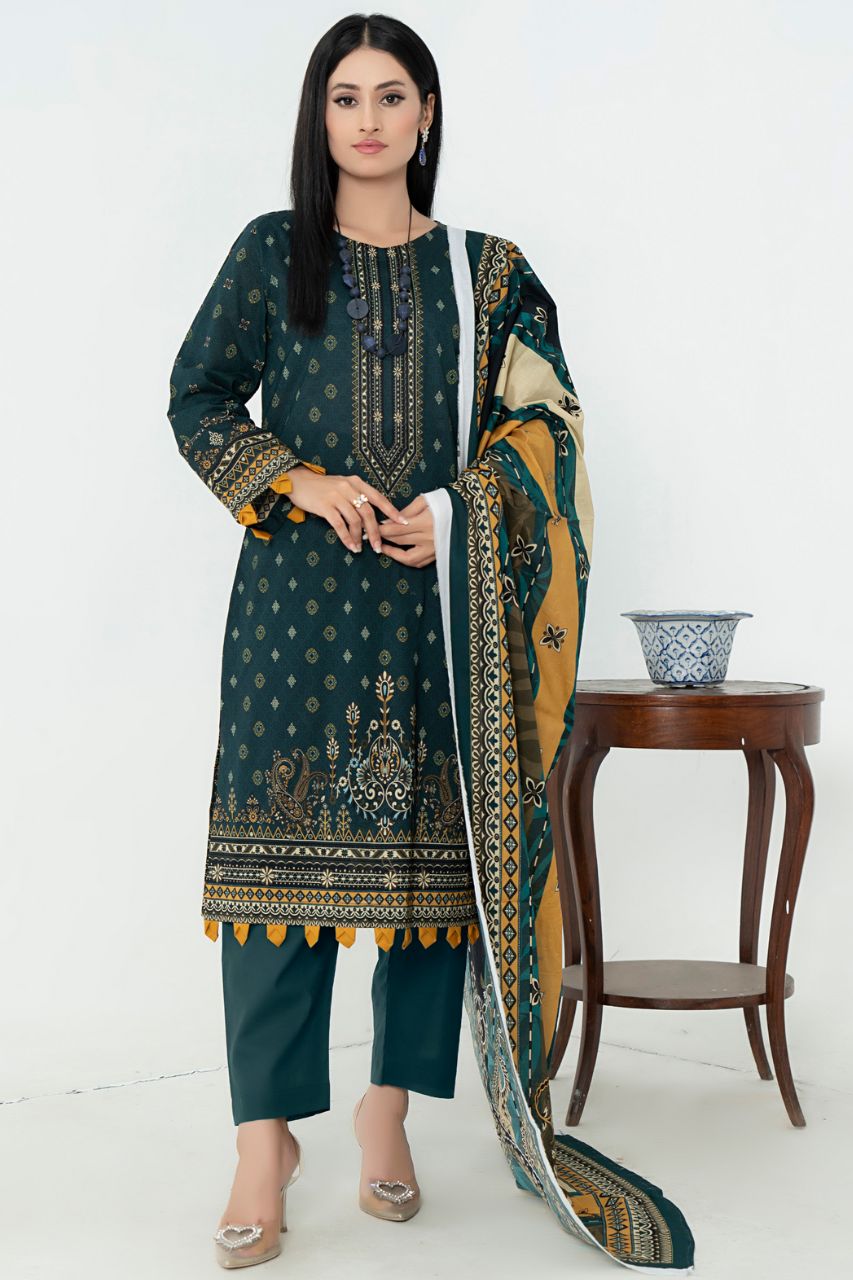 Junoon By Marooj Digital Printed Lawn 3PC