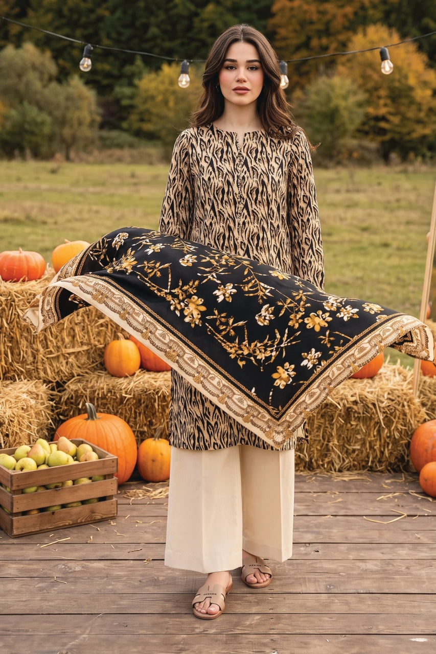 Salina By Regalia Digital Printed Khaddar 3PC