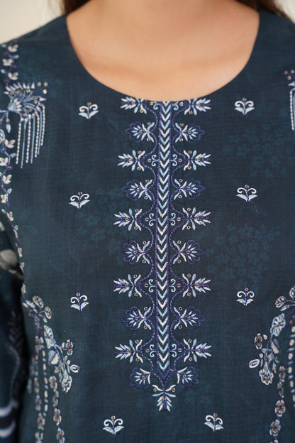 Riwayat-e-Sardi By Anaya Noor Emb Linen 3PC