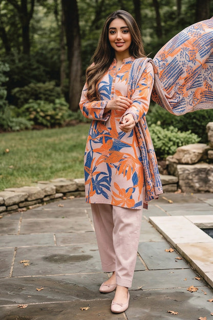 Zesh Digital Printed Khaddar 3PC