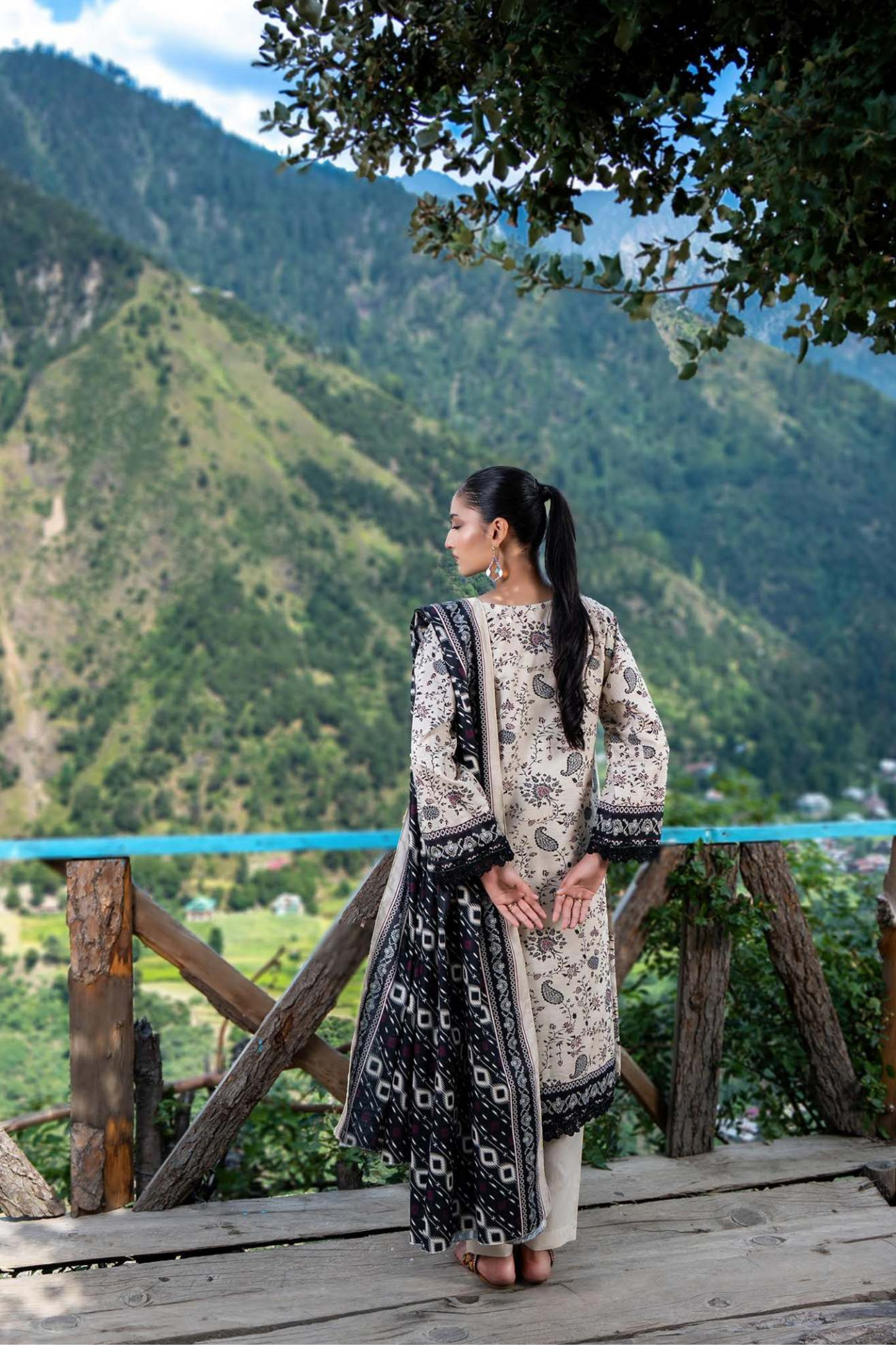 Zesh Airjet Printed Khaddar 3PC