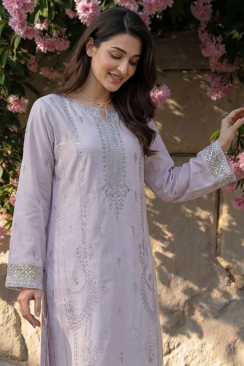 Farmaish | Dressline | Semi-Stitched |  Lawn