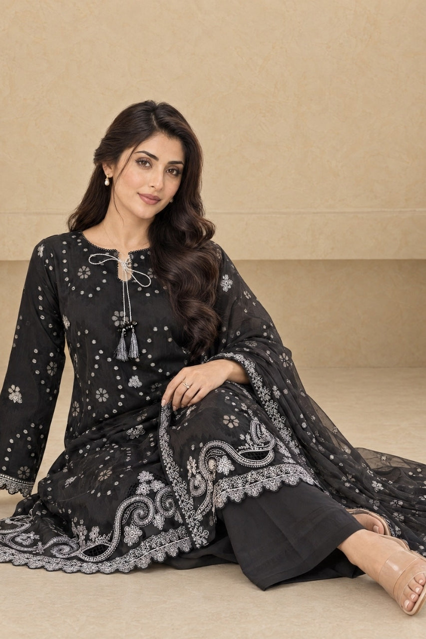 Aks-e-Sham By Zarineh Luxury Viscose Silk'26