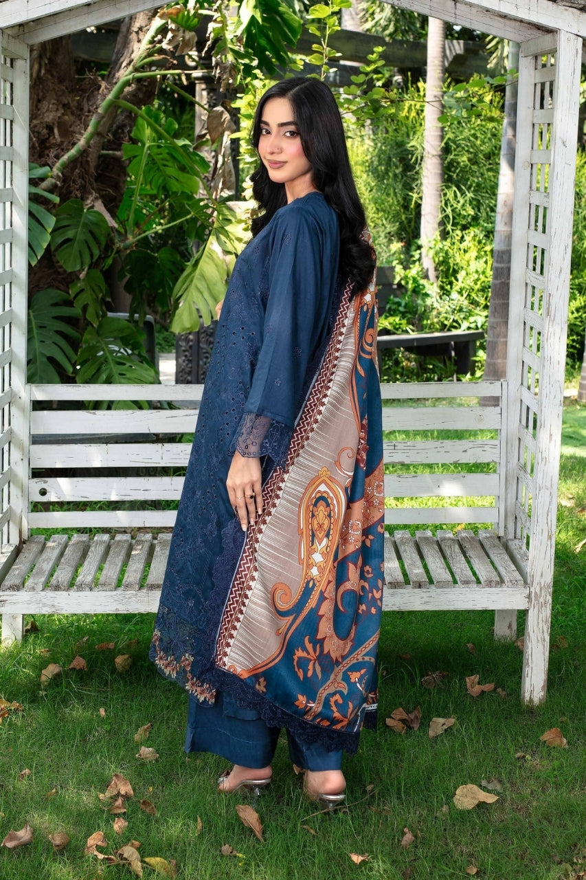 Falak By Feroza Luxury Embroidered Staple 3PC