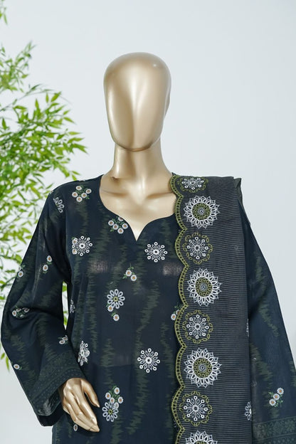Aifa Printed & Embroidered Lawn 3PC