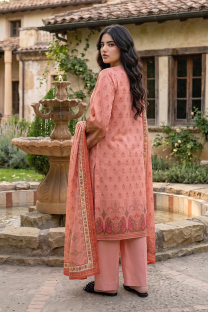 Mashaim Digital Printed Linen 3PC