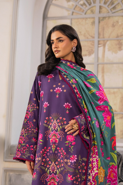Raiha Luxury Printed Linen 3PC