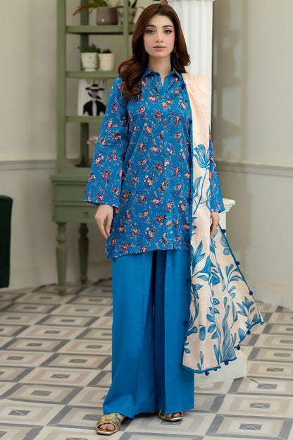 Tabasum By Paltar Premium Printed Lawn 3PC