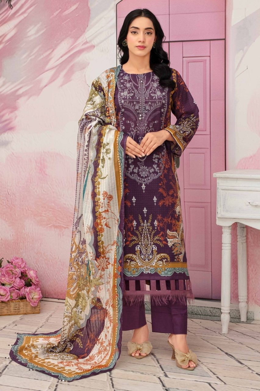 Fabiha By Feroza Digital Printed Lawn 3PC