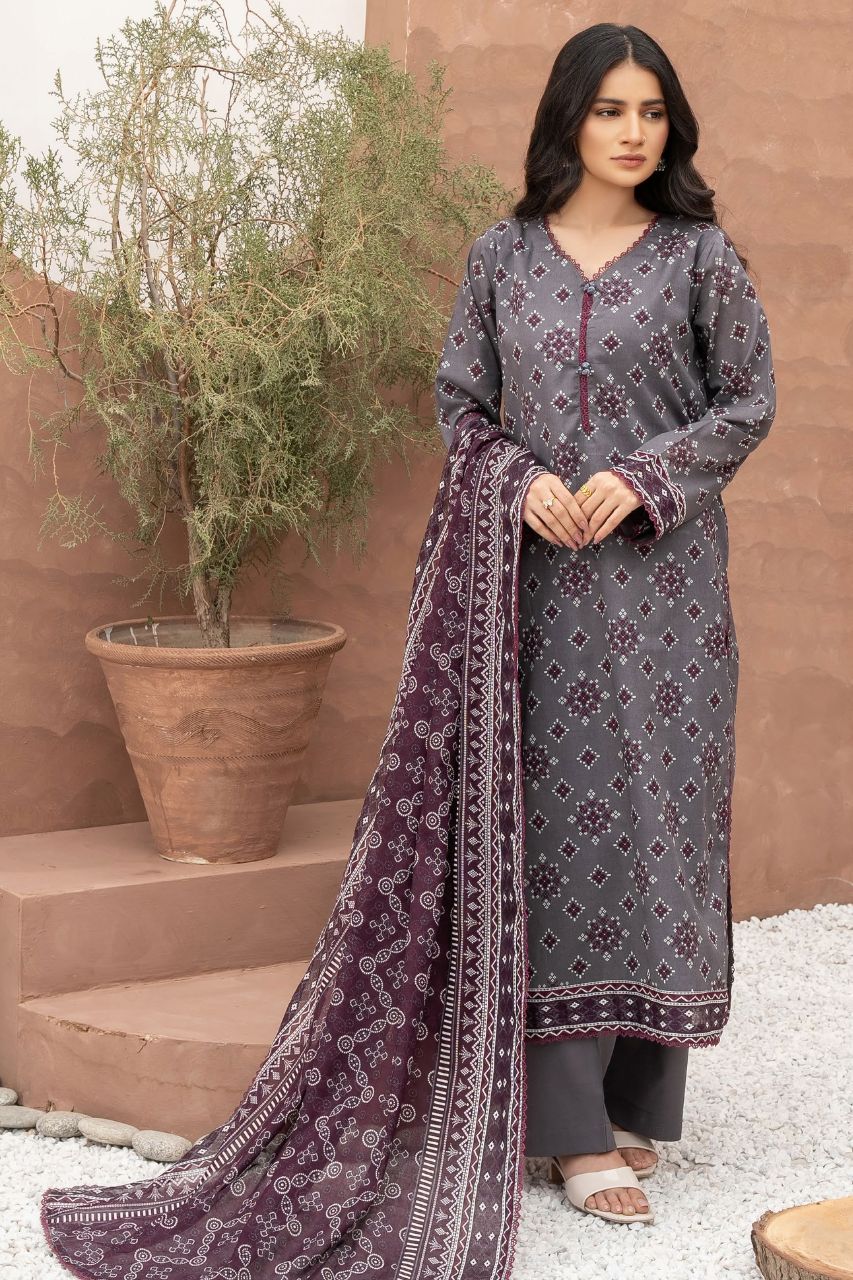 Zesh Airjet Printed Lawn 3PC