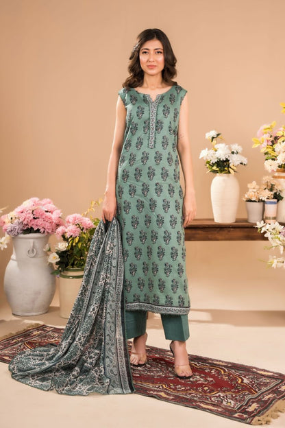 Zesh Airjet Printed Lawn 3PC