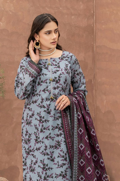Zesh Airjet Printed Lawn 3PC