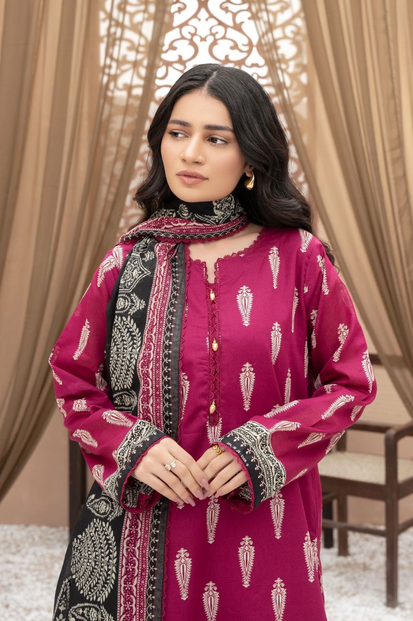 Zesh Airjet Printed Lawn 3PC