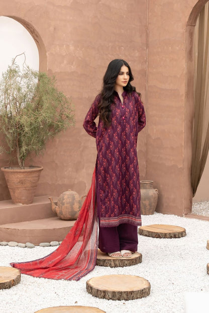Zesh Airjet Printed Lawn 3PC