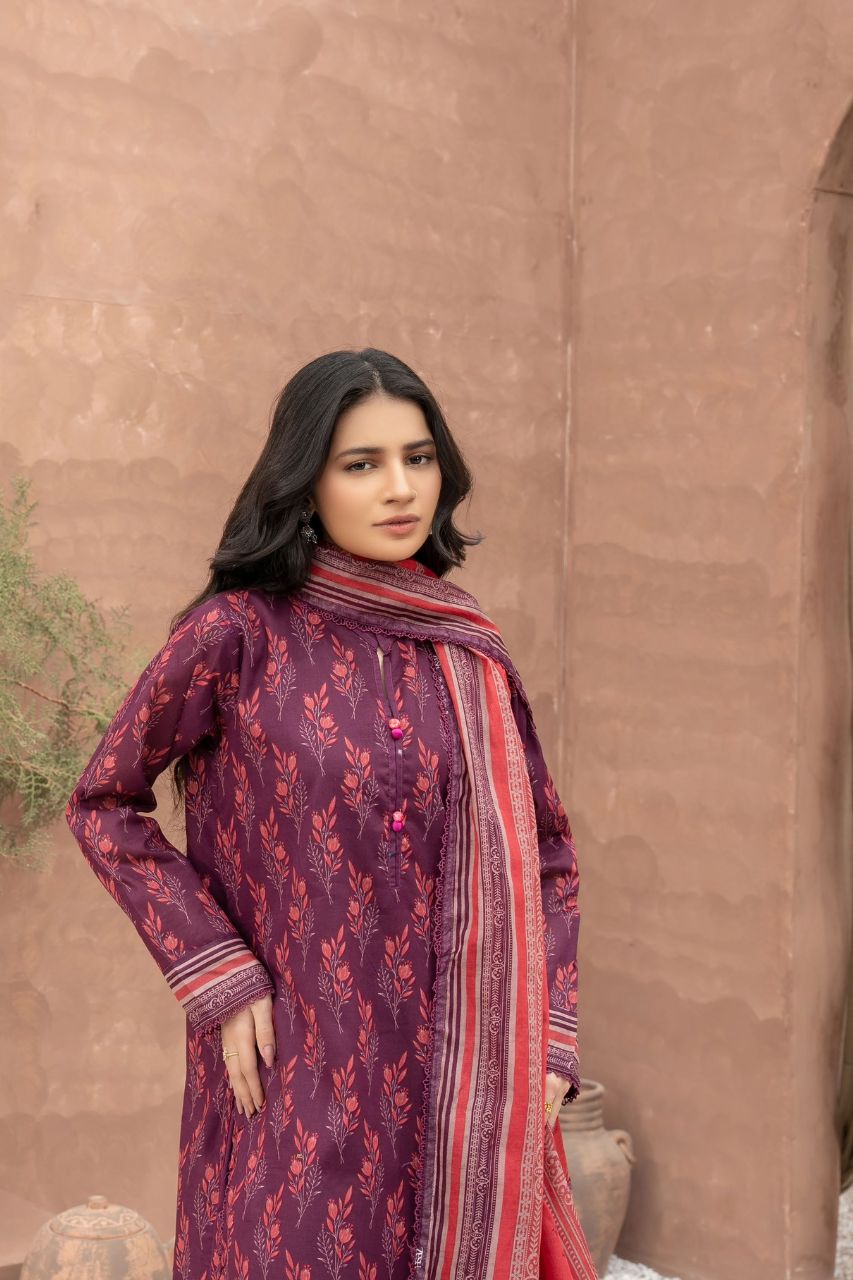 Zesh Airjet Printed Lawn 3PC