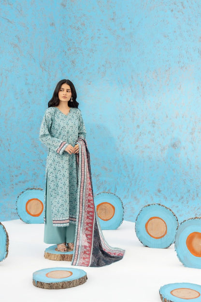 Zesh Airjet Printed Lawn 3PC