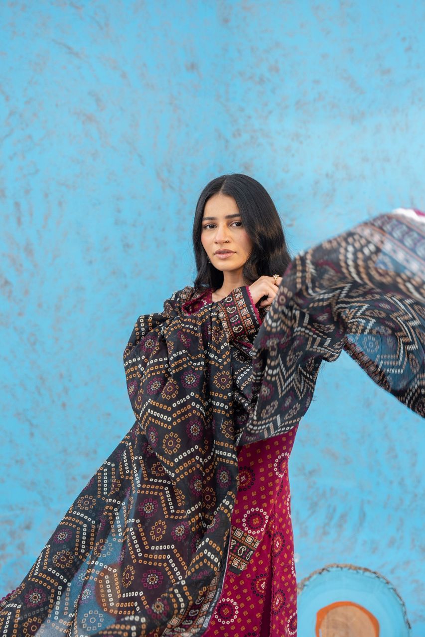 Zesh Airjet Printed Lawn 3PC