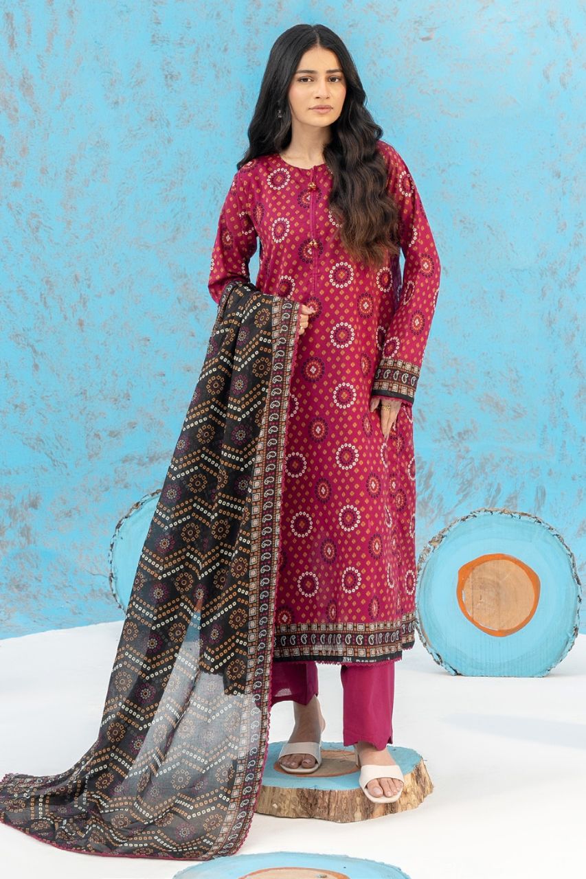Zesh Airjet Printed Lawn 3PC