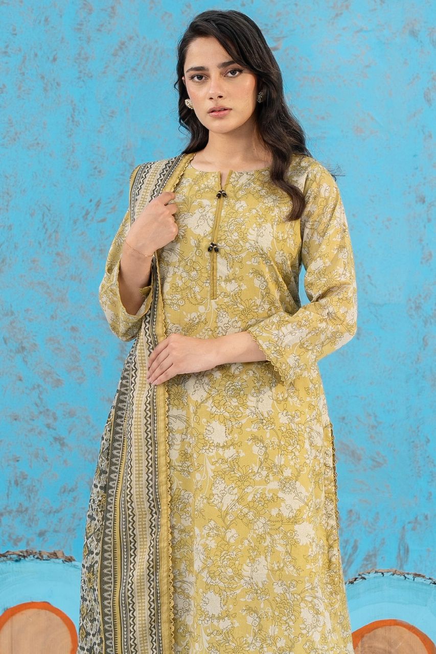 Zesh Airjet Printed Lawn 3PC