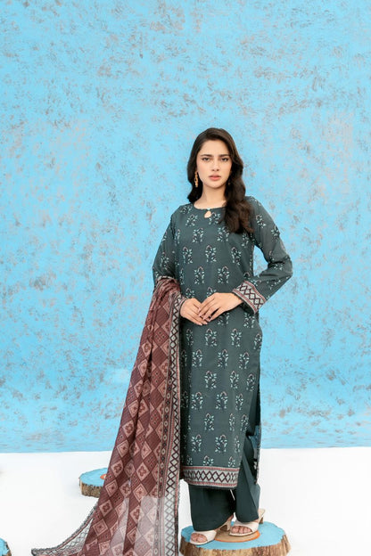 Zesh Airjet Printed Lawn 3PC