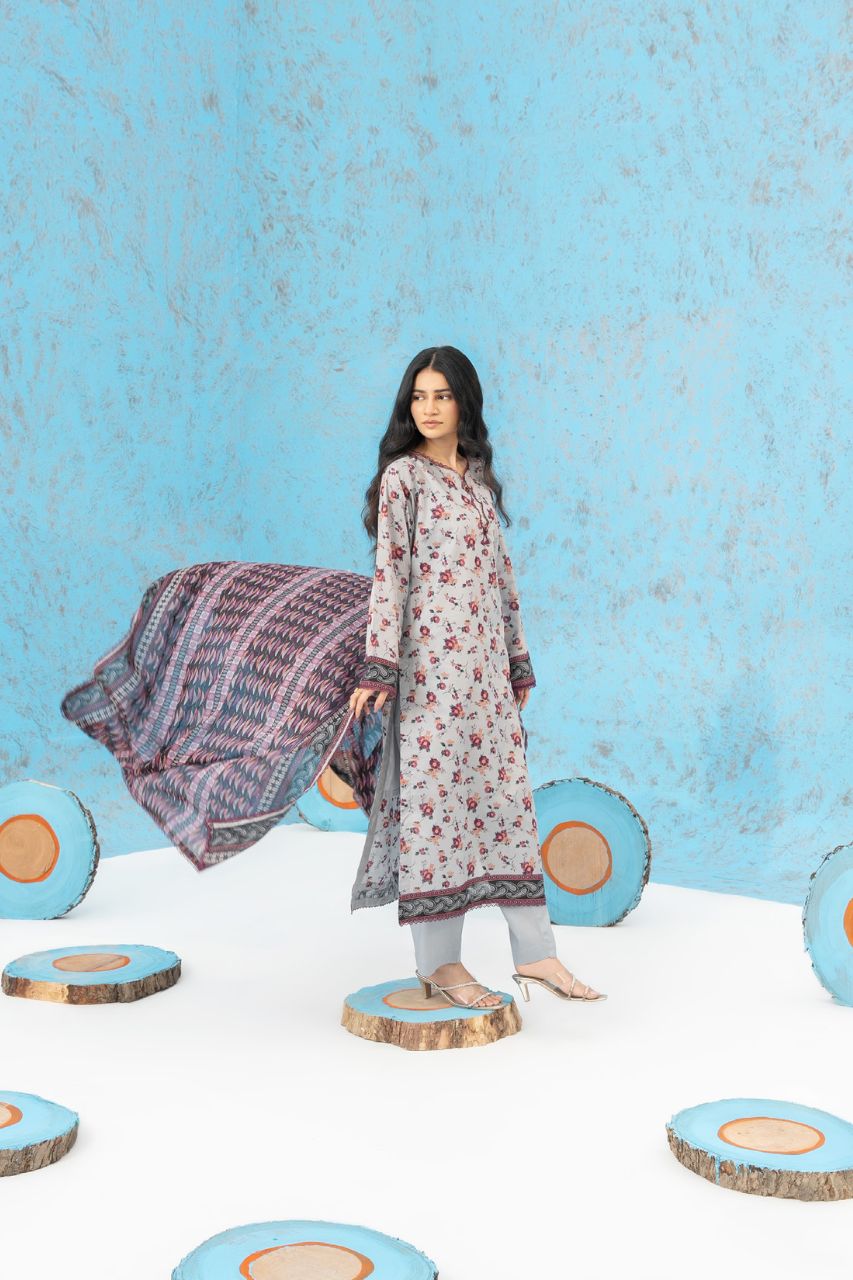 Zesh Airjet Printed Lawn 3PC