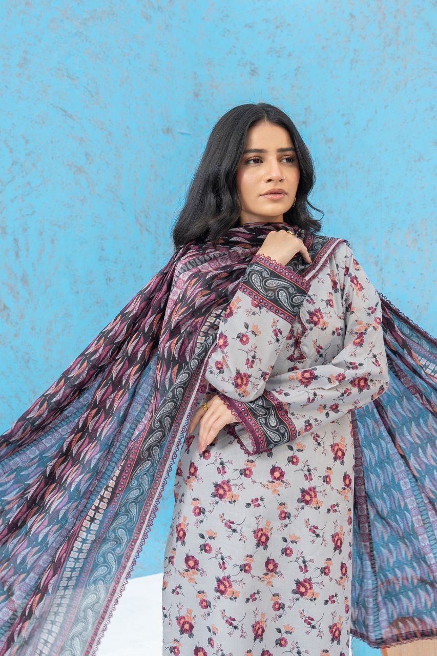 Zesh Airjet Printed Lawn 3PC