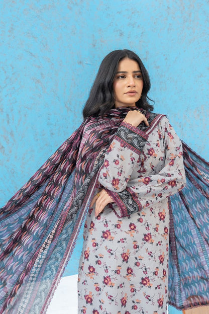 Zesh Airjet Printed Lawn 3PC