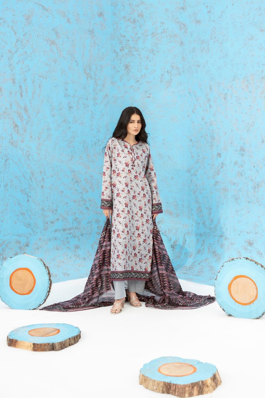Zesh Airjet Printed Lawn 3PC