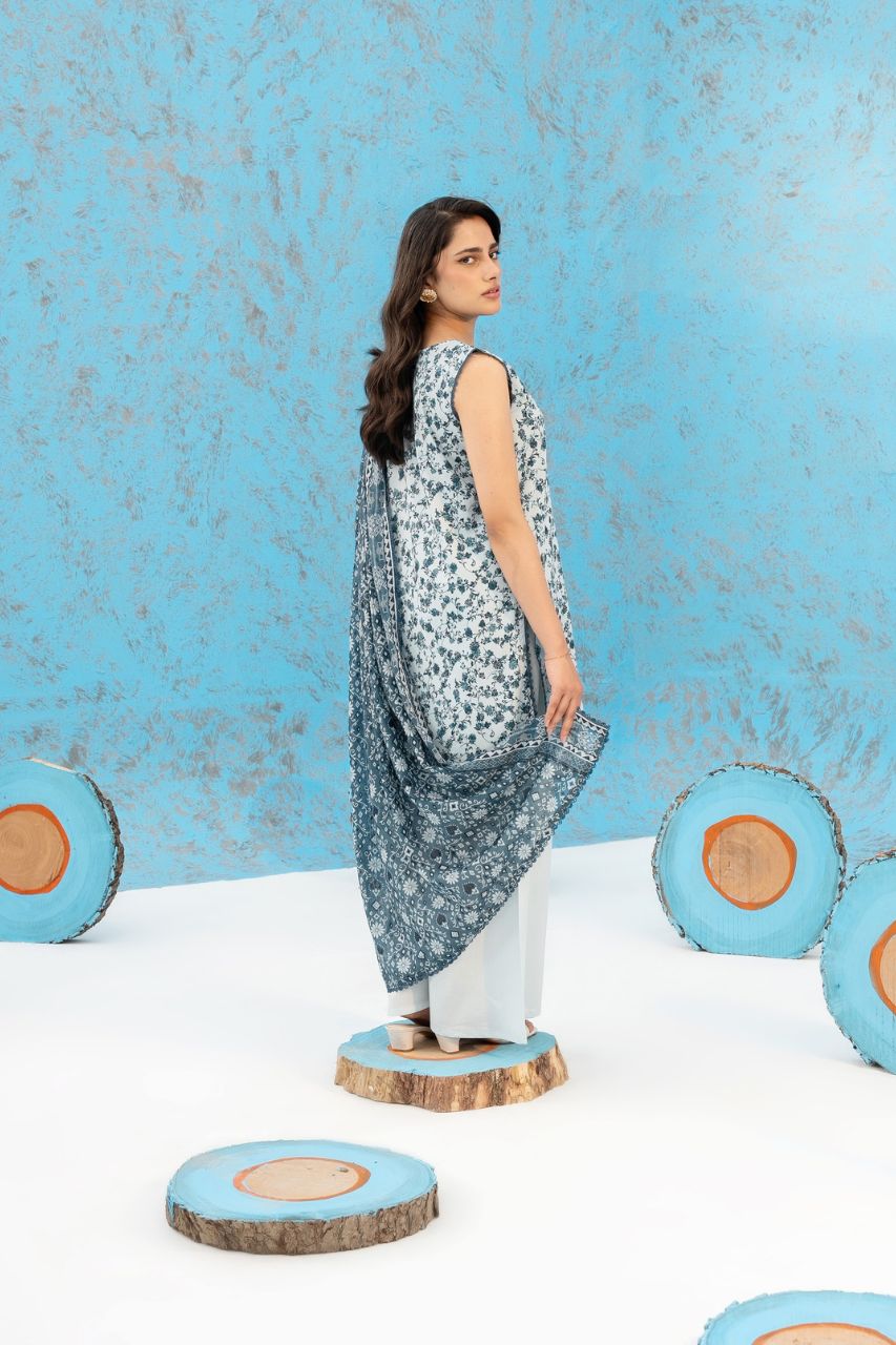 Zesh Airjet Printed Lawn 3PC