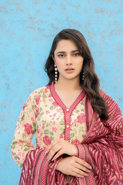 Zesh Airjet Printed Lawn 3PC