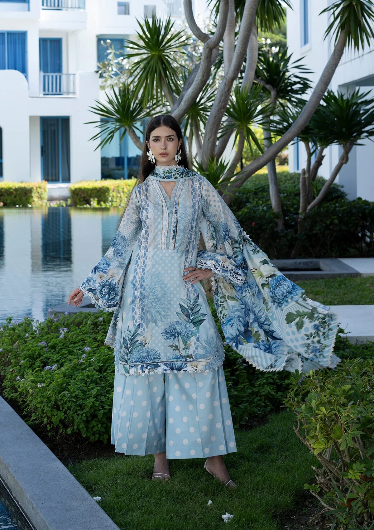 Elaf Digital Printed Lawn 3PC