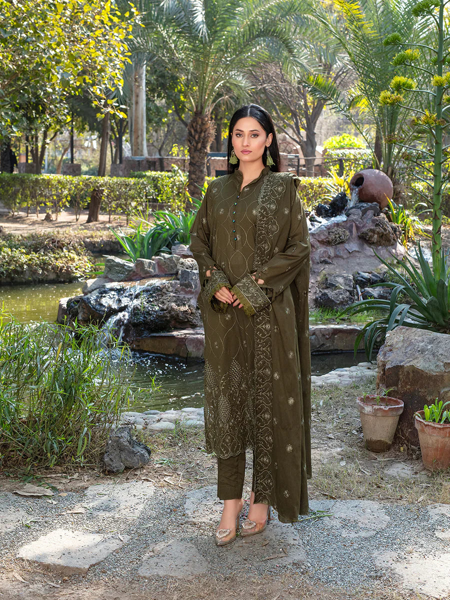 Fizza | Feroza Luxury Emb Lawn | 3 PC