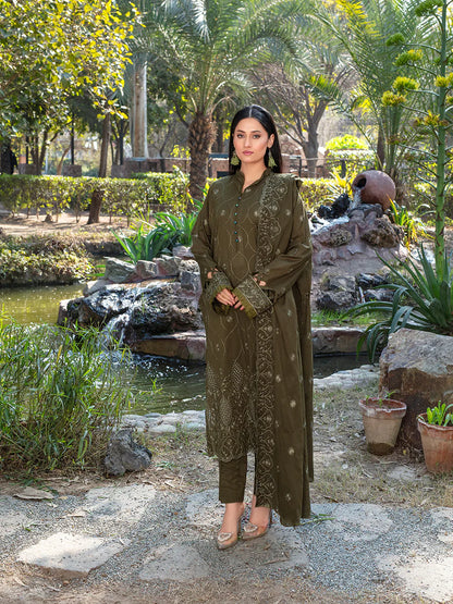 Fizza | Feroza Luxury Emb Lawn | 3 PC