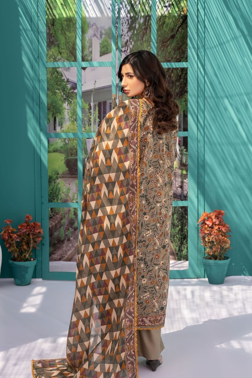 Zesh Airjet Printed Lawn 3PC
