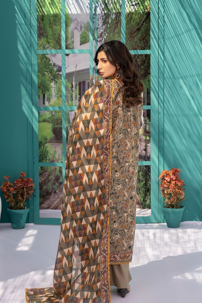 Zesh Airjet Printed Lawn 3PC