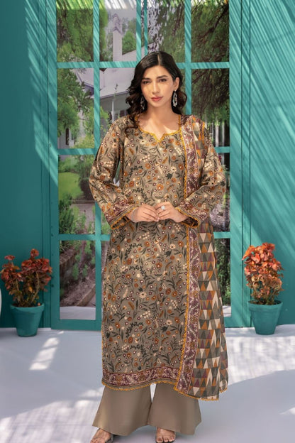 Zesh Airjet Printed Lawn 3PC