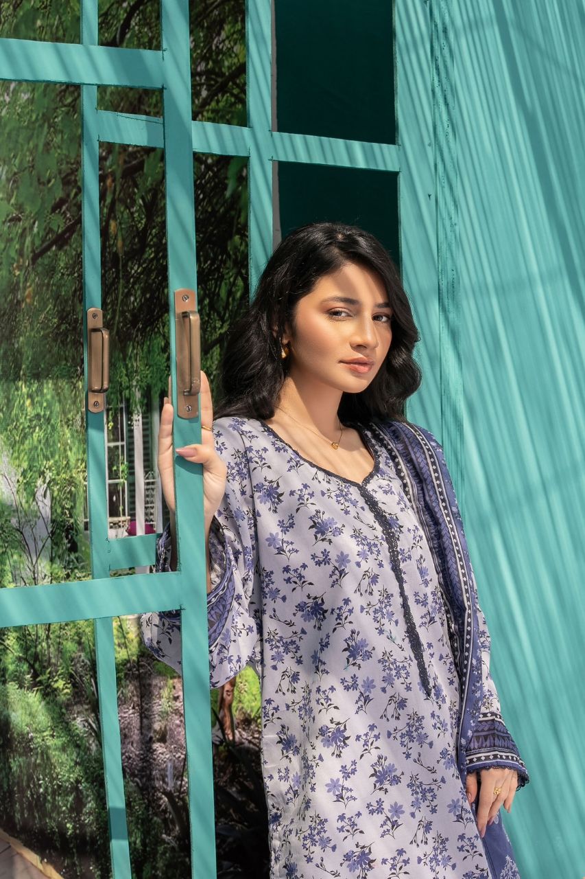 Zesh Airjet Printed Lawn 3PC