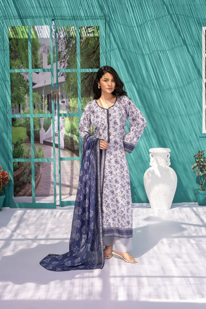Zesh Airjet Printed Lawn 3PC