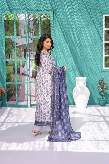 Zesh Airjet Printed Lawn 3PC