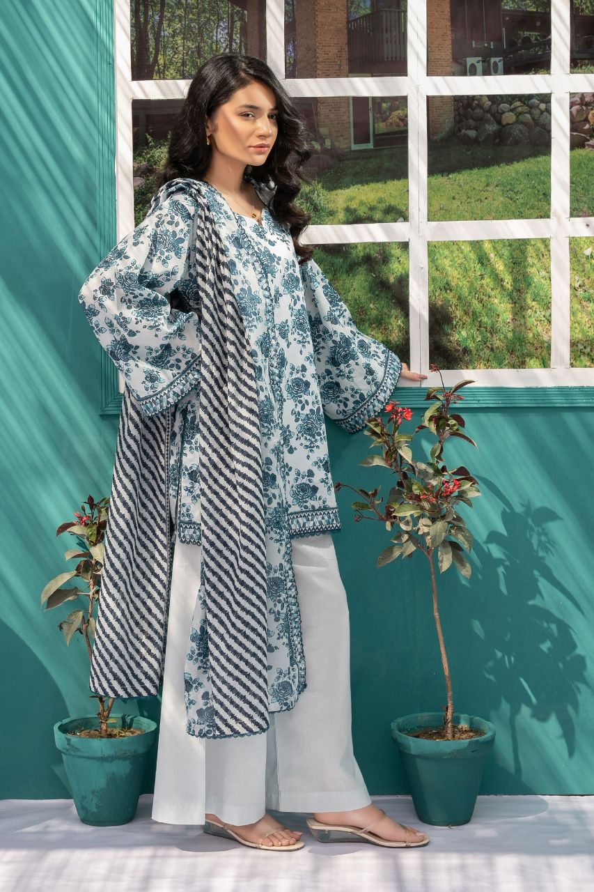 Zesh Airjet Printed Lawn 3PC
