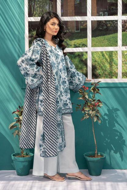 Zesh Airjet Printed Lawn 3PC