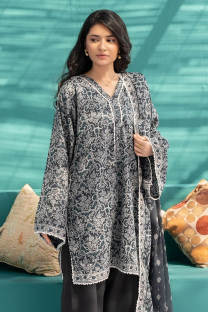 Zesh Airjet Printed Lawn 3PC