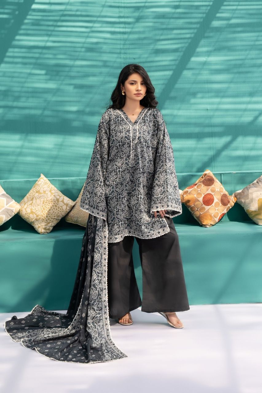 Zesh Airjet Printed Lawn 3PC