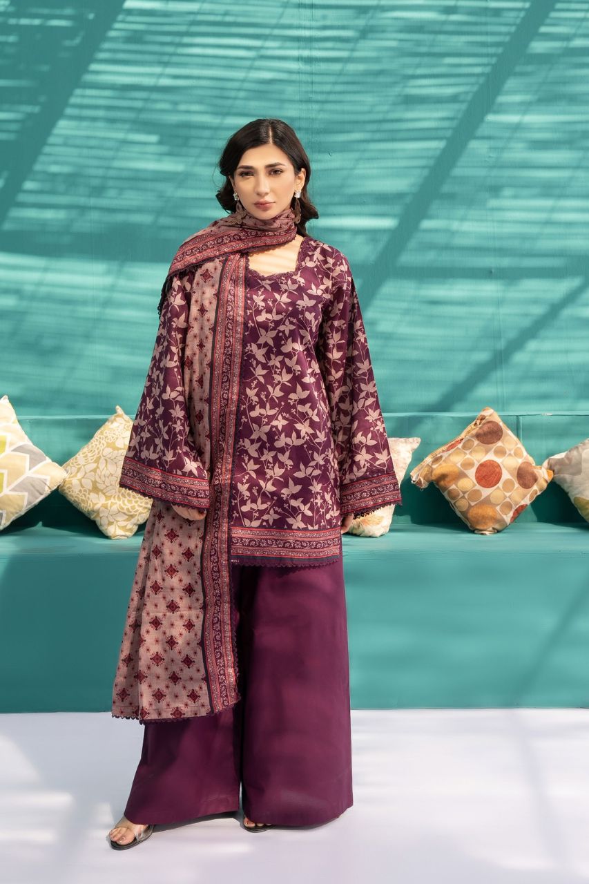 Zesh Airjet Printed Lawn 3PC