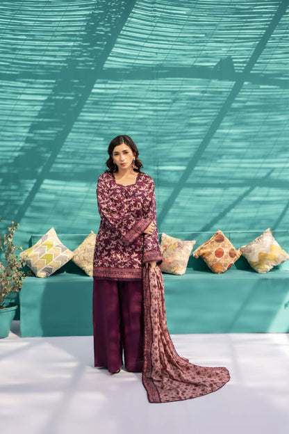 Zesh Airjet Printed Lawn 3PC