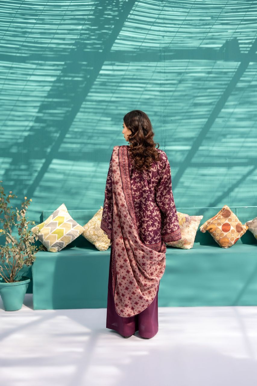 Zesh Airjet Printed Lawn 3PC