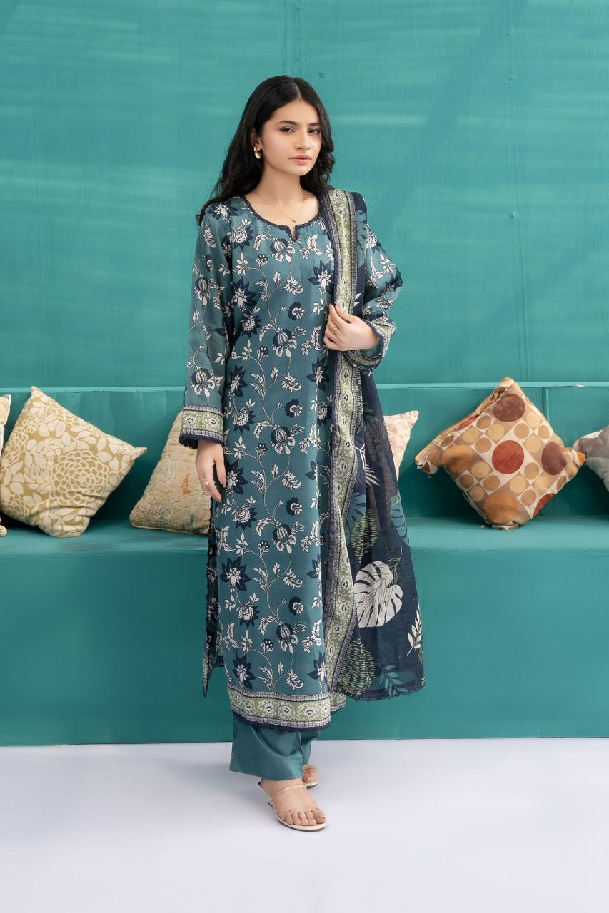 Zesh Airjet Printed Lawn 3PC